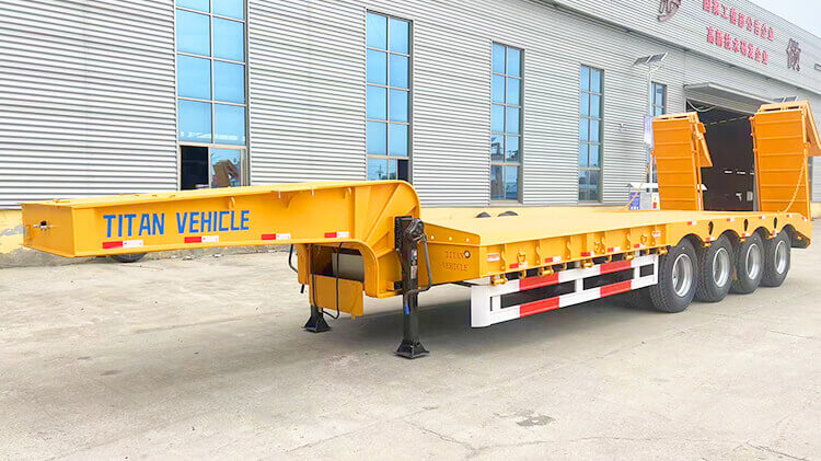 4 Axle 100 Ton Low Bed Truck for Sale in Zimbabwe