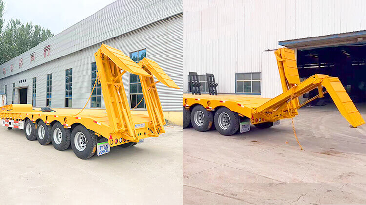 4 Axle 100 Ton Low Bed Truck for Sale in Zimbabwe
