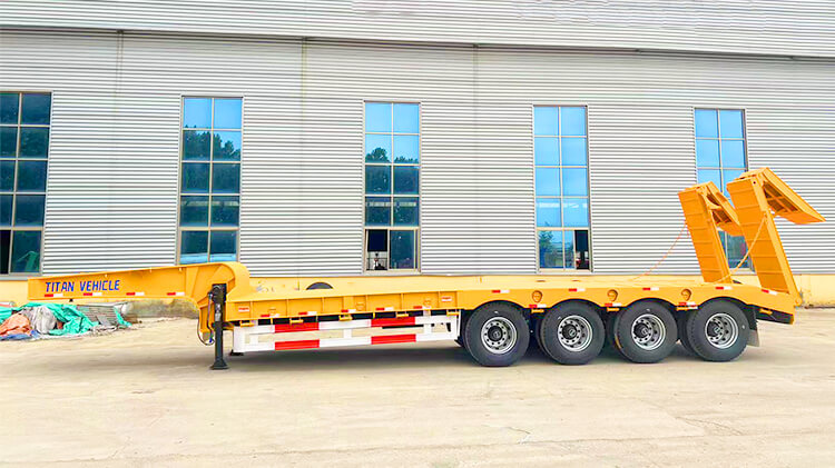4 Axle 100 Ton Low Bed Truck for Sale in Zimbabwe