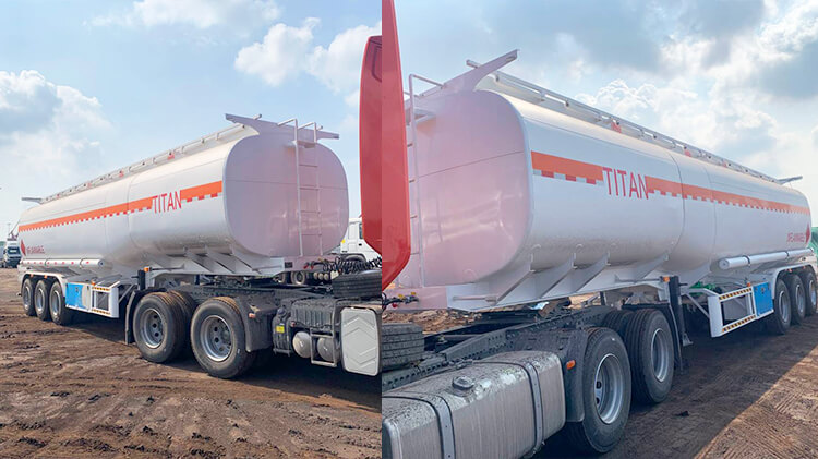 40000 Liters Diesel Tanker Trailer for Sale in Zimbabwe