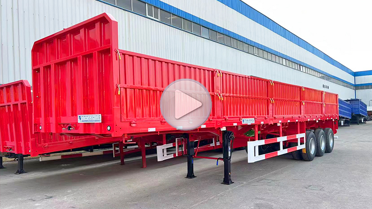 60 Ton Tri Axle Dropside Trailers for Sale in Harare Zimbabwe
