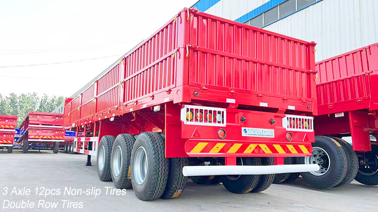 60 Ton Tri Axle Dropside Trailers for Sale in Harare Zimbabwe