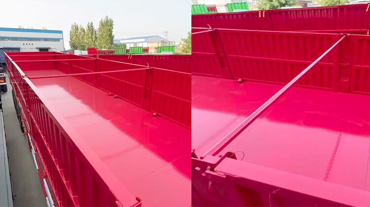 60 Ton Tri Axle Dropside Trailers for Sale in Harare Zimbabwe