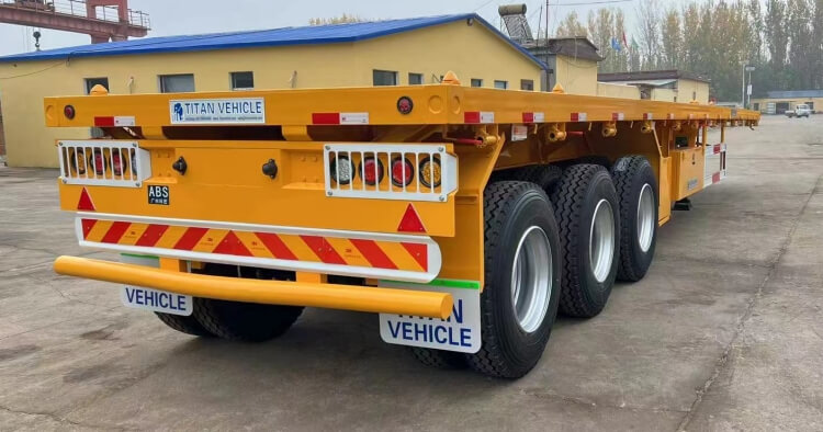 40 Ft Flatbed Trailer for Sale in Zimbabwe Harare | 3 Axle Flatbed Trailer Prices