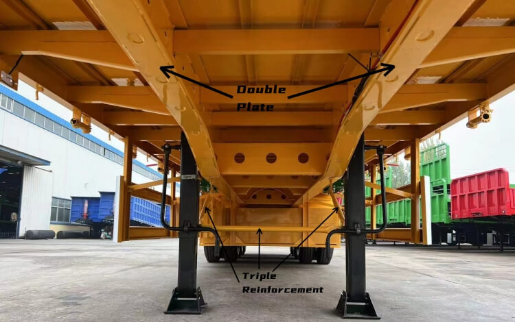 40 Ft Flatbed Trailer for Sale in Zimbabwe Harare | 3 Axle Flatbed Trailer Prices