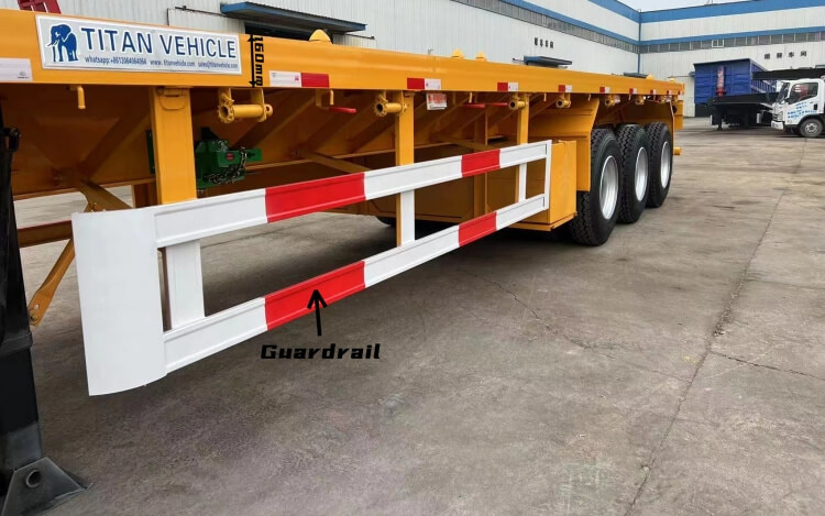 40 Ft Flatbed Trailer for Sale in Zimbabwe Harare | 3 Axle Flatbed Trailer Prices