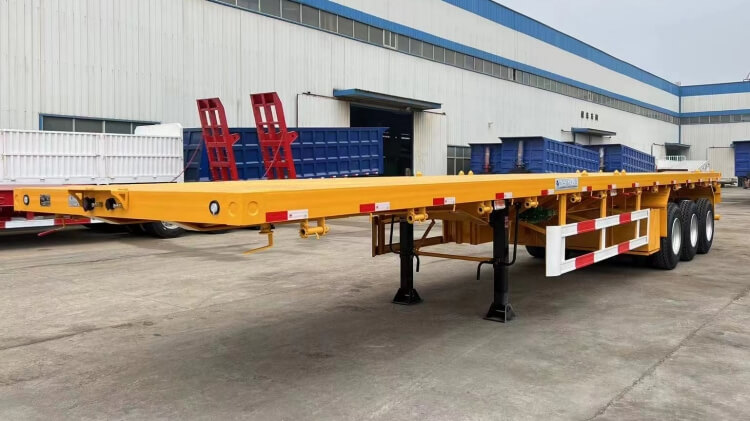 40 Ft Flatbed Trailer for Sale in Zimbabwe Harare | 3 Axle Flatbed Trailer Prices