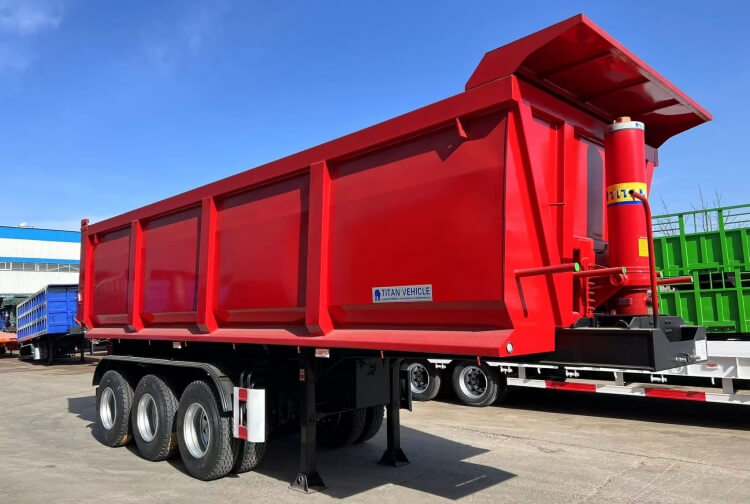 Hydraulic Dump Trailer for Sale in Zimbabwe | End Dump Trailer Prices