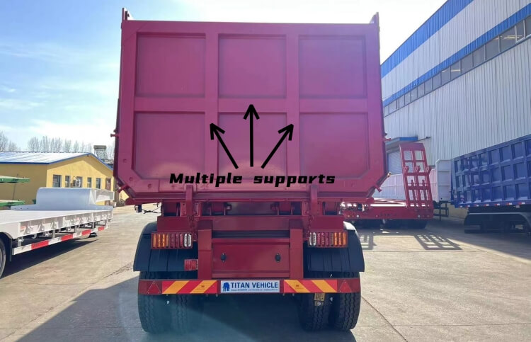 Hydraulic Dump Trailer for Sale in Zimbabwe | End Dump Trailer Prices