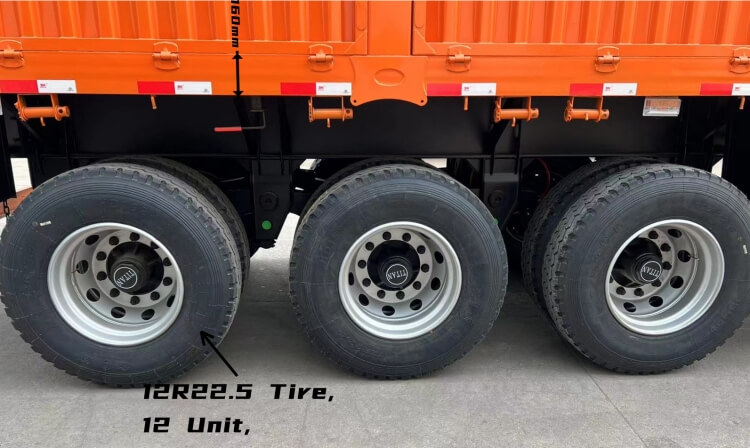 Fence Semi Trailer for Sale in Zimbabwe | Fence Cargo Semi Trailer