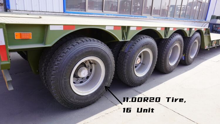 4 Axle 80 Ton Removable Gooseneck Trailer for Sale in Zimbabwe