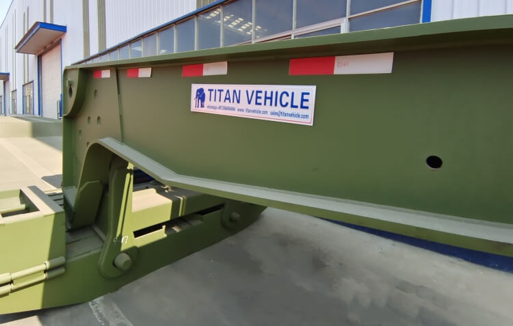 4 Axle 80 Ton Removable Gooseneck Trailer for Sale in Zimbabwe
