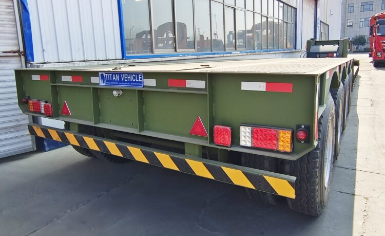 4 Axle 80 Ton Removable Gooseneck Trailer for Sale in Zimbabwe