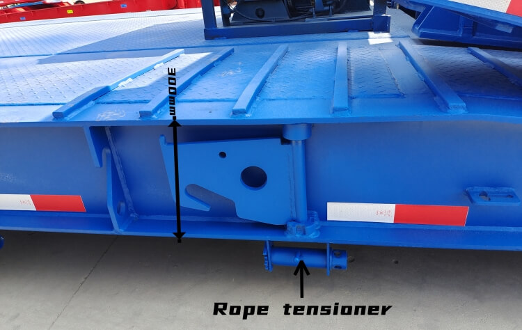 3 Line 6 Axle Lowboy Detachable Gooseneck Trailer for Sale in Zimbabwe