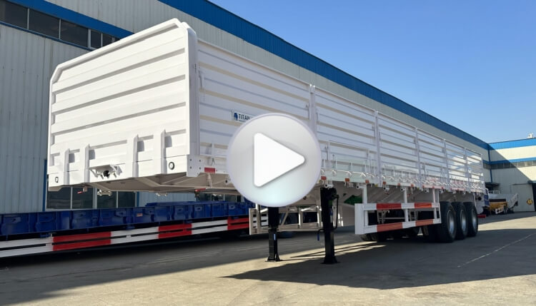 Drop Side Trailers for Sale in Zimbabwe Harare | Tri Axle Dropside Trailer for Sale | Trailer with Drop Sides