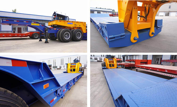 150 Ton Removable Gooseneck Trailer with Dolly for Sale