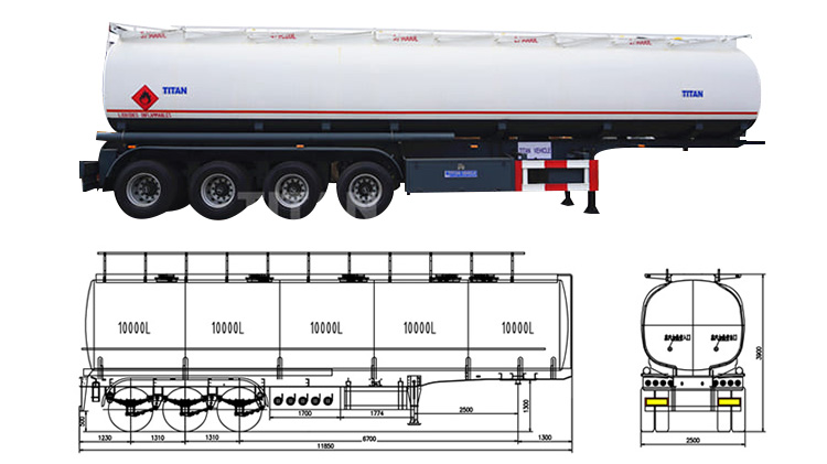 5000l tanker trailer