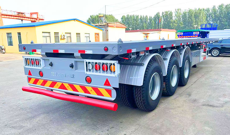 Types of Flatbed Trailers | Tri Axle Flatbed Trailer for Sale in Zimbabwe
