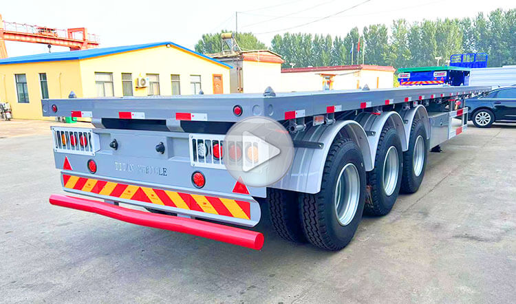 Types of Flatbed Trailers | Tri Axle Flatbed Trailer for Sale in Zimbabwe