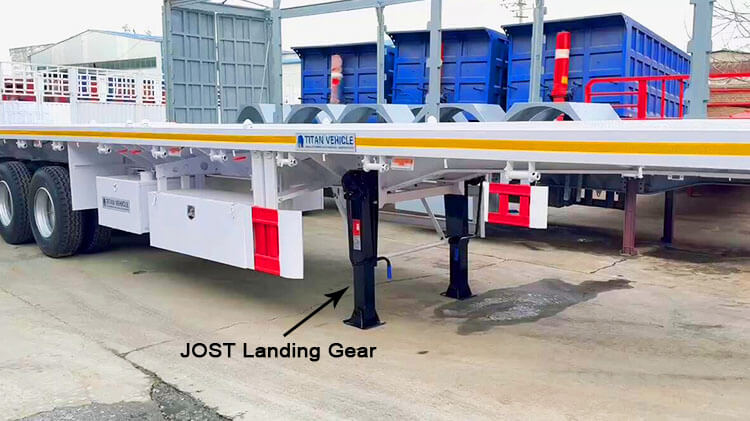 3 Axle Flatbed Trailer for Sale in Harare Zimbabwe