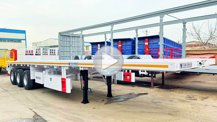 3 Axle Flatbed Trailer for Sale in Harare Zimbabwe