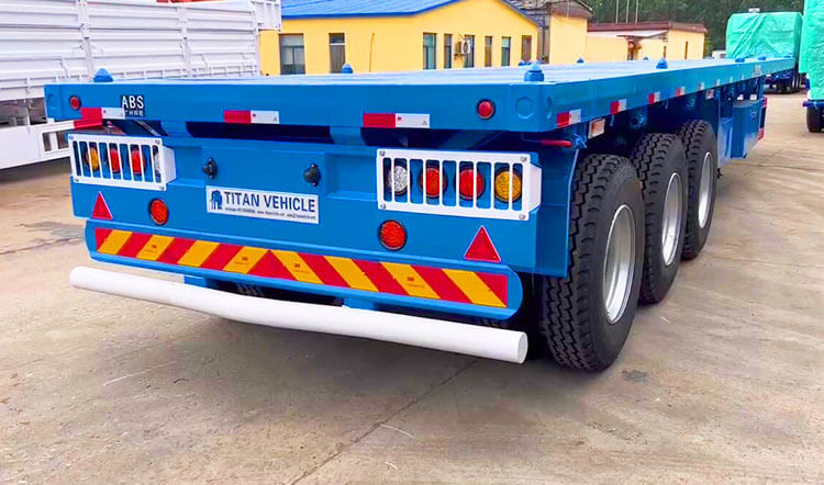 Flatbed Tri Axle Trailer | 40 Ft Flatbed Trailer for Sale in Harare Zimbabwe