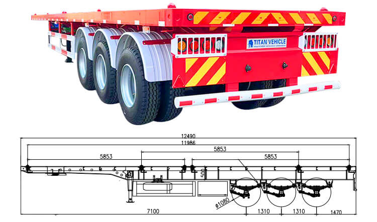 Flatbed Trailer Prices | New Flatbed Trailers for Sale in Harare Zimbabwe