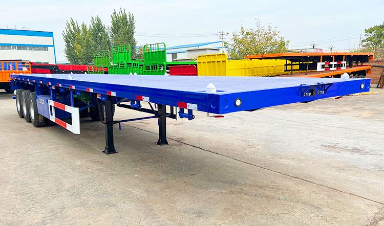 40 Feet Flatbed Trailer | 3 Axle Flatbed Semi Trailer for Sale in Zimbabwe