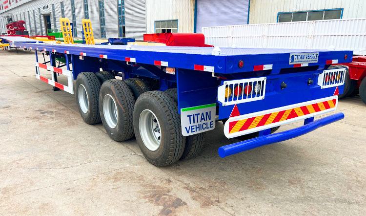 40 Feet Flatbed Trailer | 3 Axle Flatbed Semi Trailer for Sale in Zimbabwe