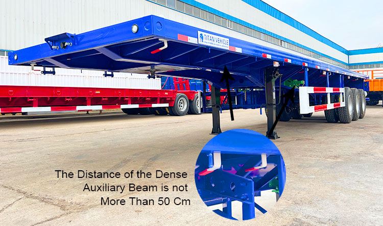 40 Feet Flatbed Trailer | 3 Axle Flatbed Semi Trailer for Sale in Zimbabwe