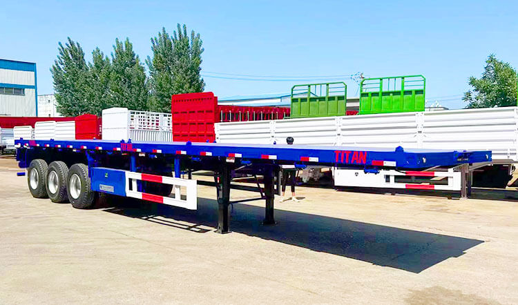 Flatbed Container Trailer - Flat Bed Trailer for Sale Near Me in Harare Zimbabwe