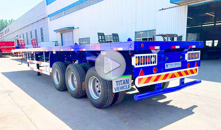 Flatbed Container Trailer - Flat Bed Trailer for Sale Near Me in Harare Zimbabwe