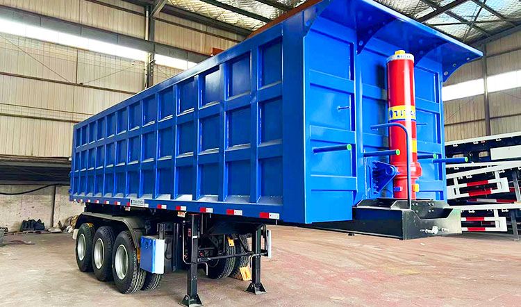 3 Axle End Dump Trailer - Dump Semi Trailer for Sale in Zimbabwe