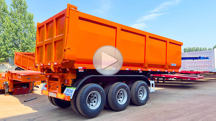 Tipper Semi Trailer | 3 Axle Tipper Trailer for Sale in Zimbabwe