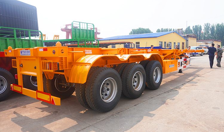 3 Axle 40ft Container Trailers for Sale in Harare Zimbabwe