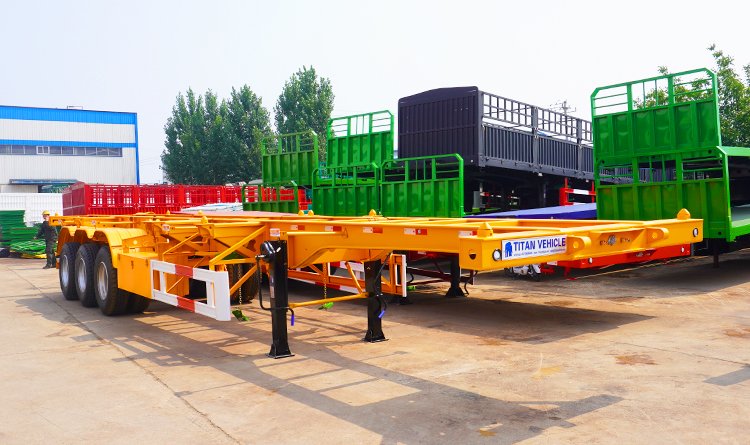 3 Axle 40ft Container Trailers for Sale in Harare Zimbabwe
