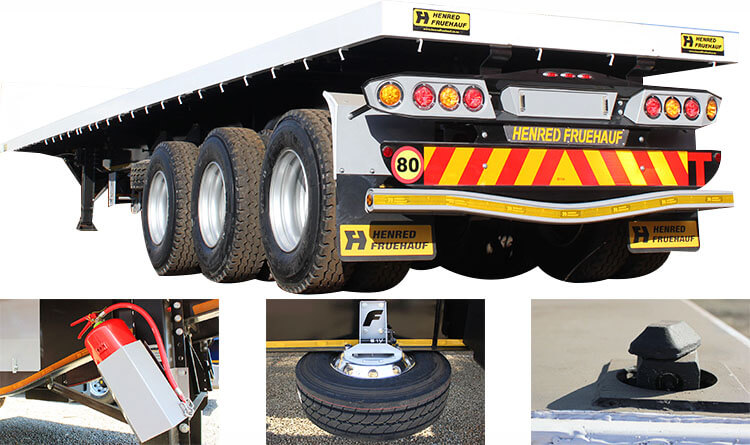 Henred Flatbed Trailer for Sale in Zimbabwe