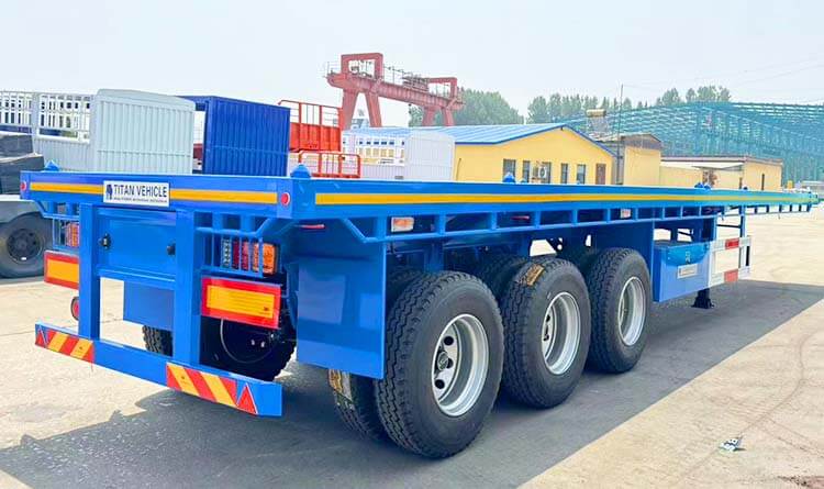 3 Axle 40 Ft Semi Flatbed Trailer for Sale in Zimbabwe