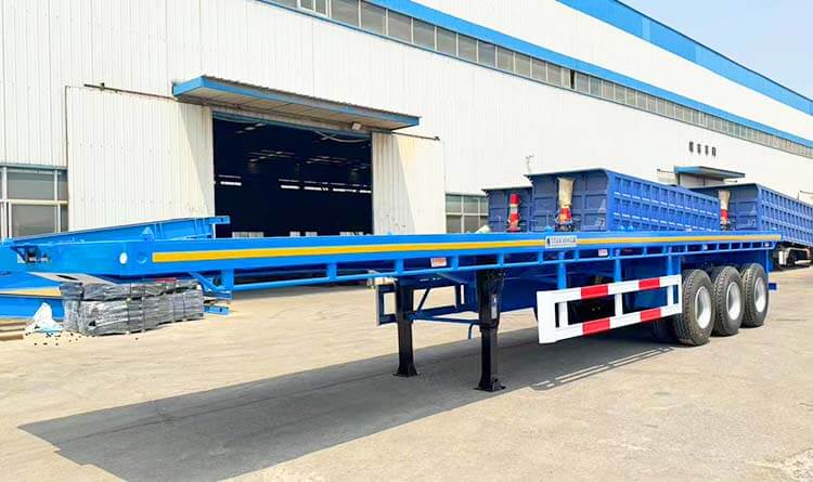 3 Axle 40 Ft Semi Flatbed Trailer for Sale in Zimbabwe