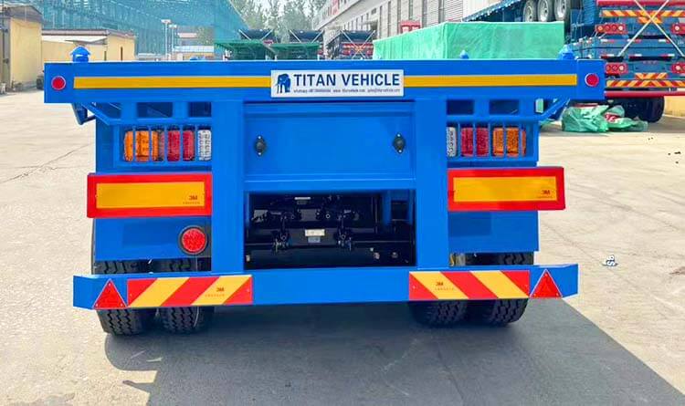 3 Axle 40 Ft Semi Flatbed Trailer for Sale in Zimbabwe