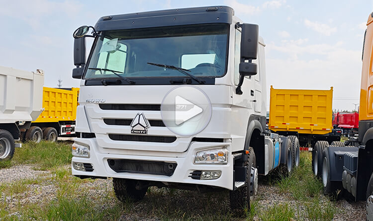 6x4 Used Howo Tractor Truck for Sale in Zimbabwe