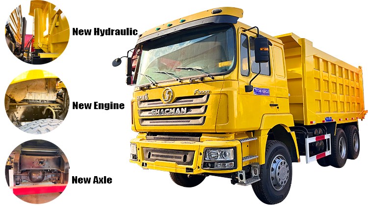 Used Shacman F3000 6x4 Dump Truck for Sale in Zimbabwe
