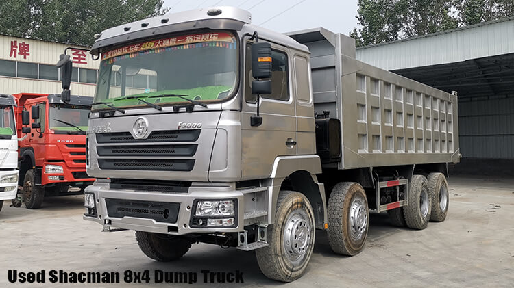 Second Hand 8x4 F3000 Shacman Tipper Truck for Sale in Zimbabwe