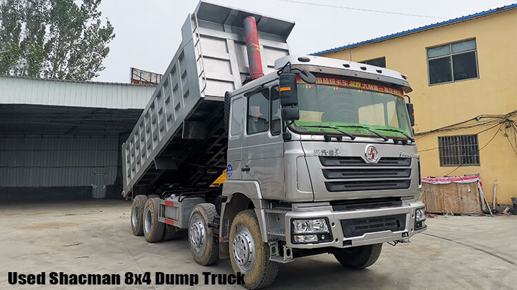 Second Hand 8x4 F3000 Shacman Tipper Truck for Sale in Zimbabwe