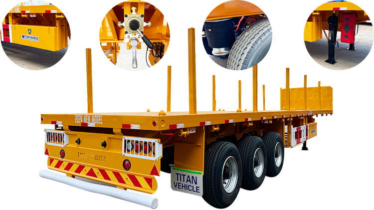 3 Axle Column Semi Trailer for Sale in Zimbabwe