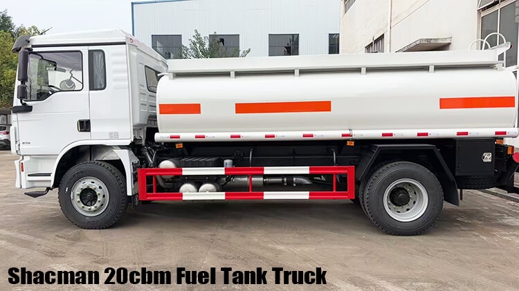 L3000 4x2 20cbm Shacman Fuel Tank Truck for Sale in Zimbabwe