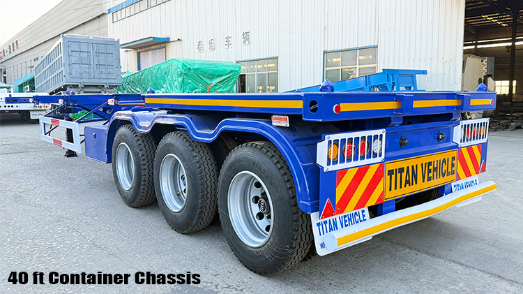New Tri Axle Container Skeletal Trailer for Sale in Zimbabwe