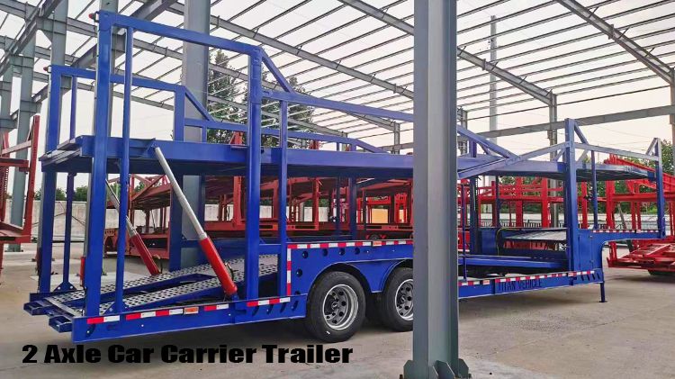 Double Deck Steel Multi Car Hauler Trailer for Sale in Zimbabwe