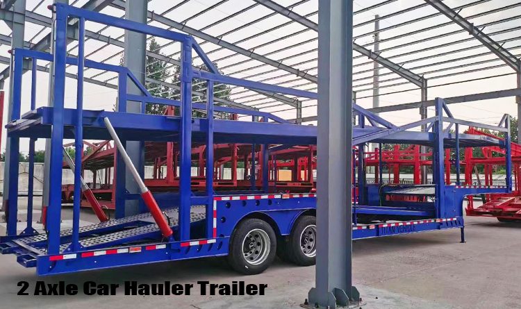 Double Deck Steel Multi Car Hauler Trailer for Sale in Zimbabwe