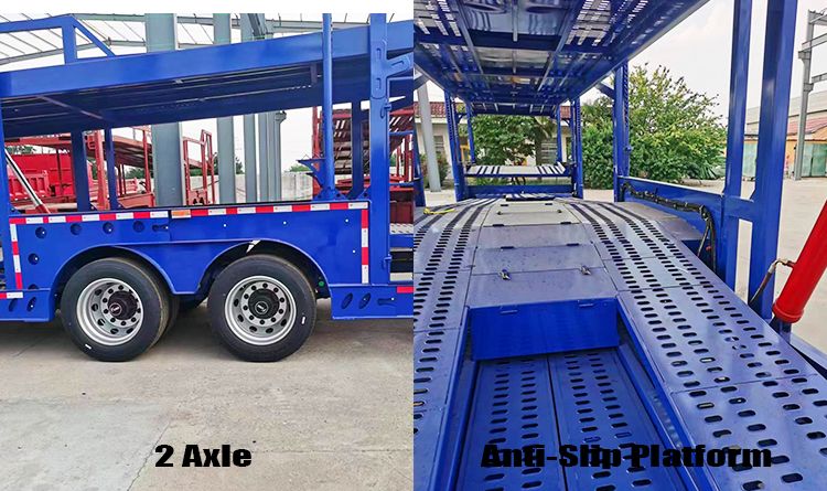 Double Deck Steel Multi Car Hauler Trailer for Sale in Zimbabwe